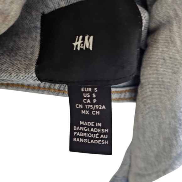 Steampunk Pug Dog Handpainted On a Hooded Denim Jean Jacket. - Picture 5 of 5